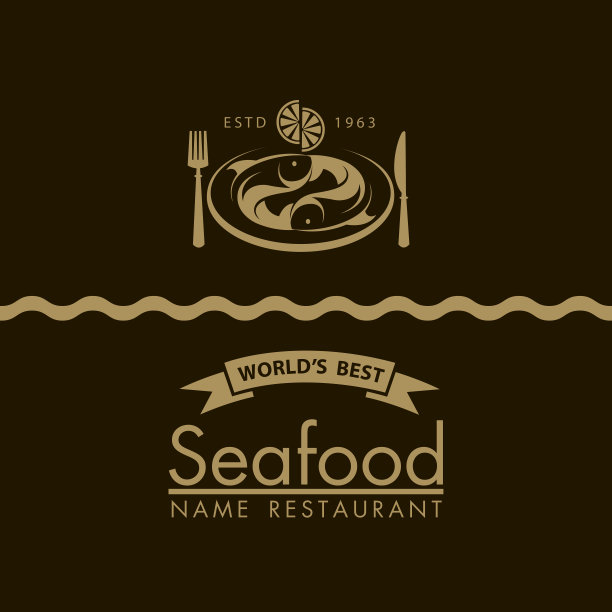 海鲜菜单设计图片下载