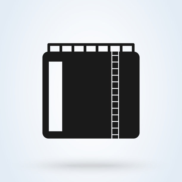 简单的矢量现代图标设计插图图片下载