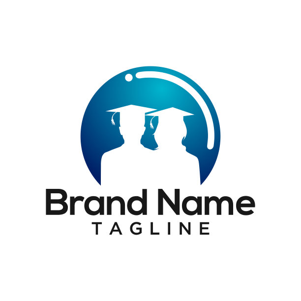 彩色智能毕业生矢量图片下载