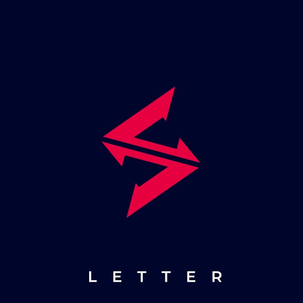 字母S插图矢量模板图片下载