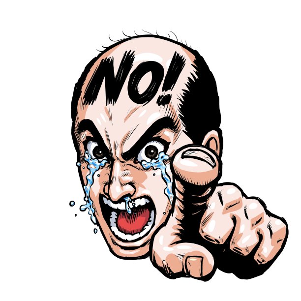 中年抱怨秃头图片下载