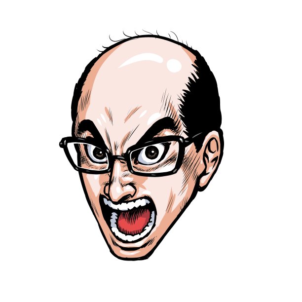 中年抱怨秃头图片下载