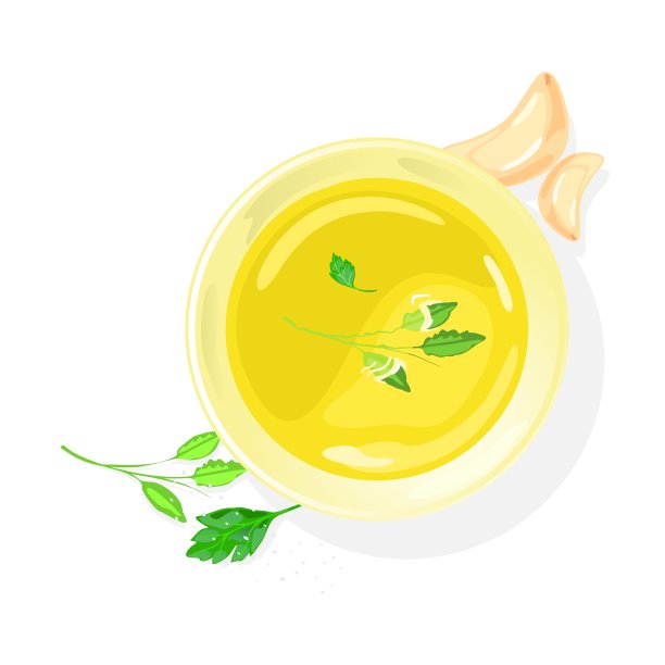 肉，鱼或蔬菜，透明的肉汤在瓷碗图片下载