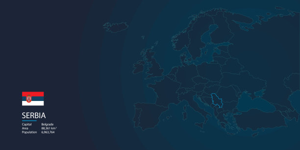 欧洲地图具有现代的设计理念图片下载