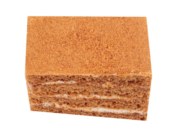 海绵蛋糕孤立图片下载