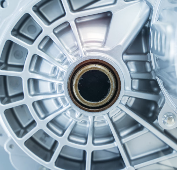 汽车悬架和齿轮的金属背景素材图片