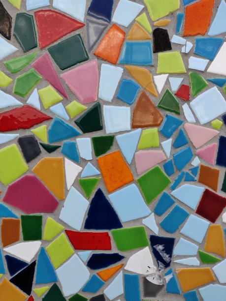 五彩缤纷的马赛克图片下载