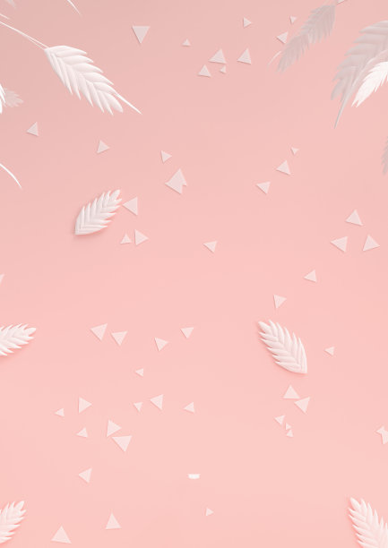 场景与自然展示或化妆品产品展示，在粉色柔和的颜色，3d渲染。图片下载