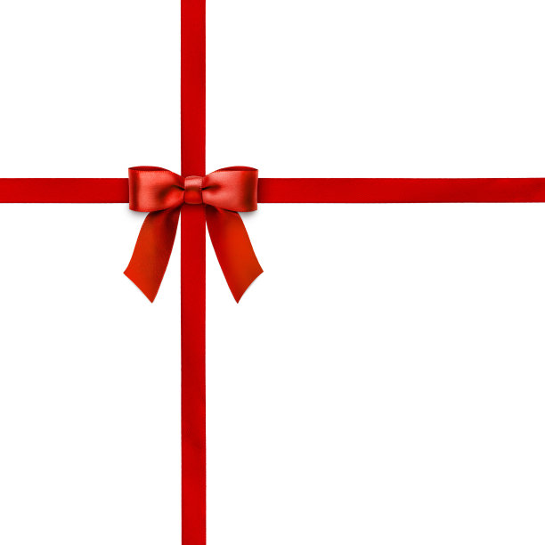 红丝带和红蝴蝶结图片下载