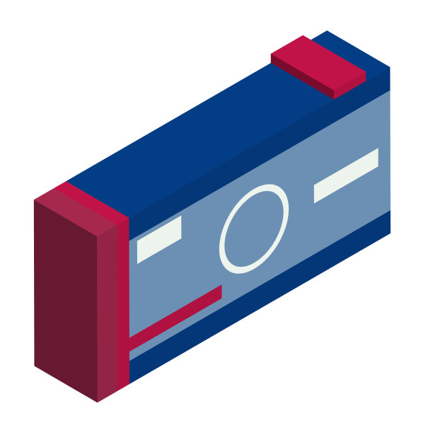 孤立的矢量等距插图的照片相机图片下载