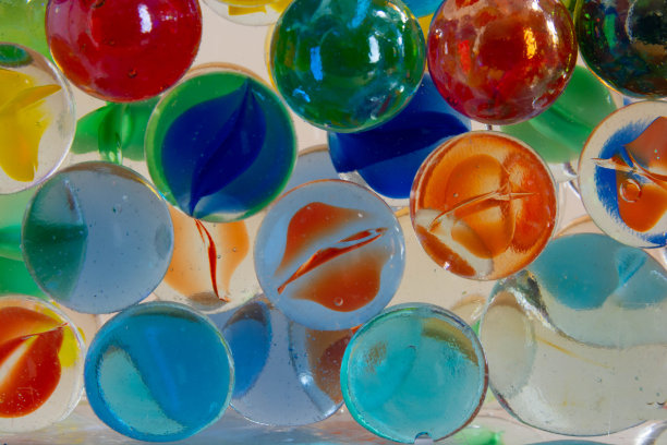 彩色玻璃球图片下载