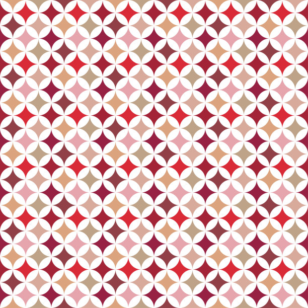 粉色和紫色的日本几何钻石装饰图案。图片下载