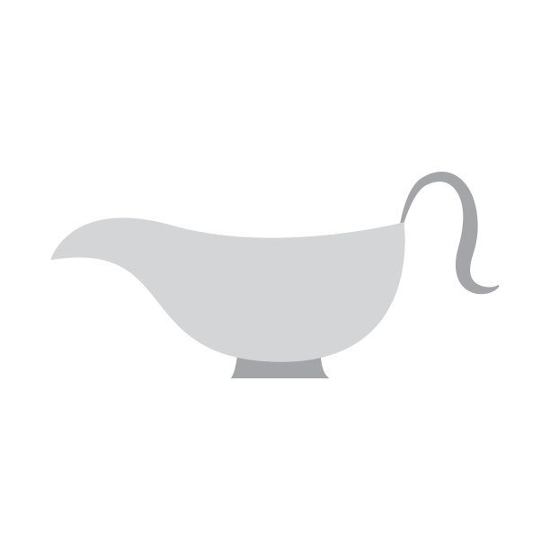 孤立的船形调味汁碟图标图片下载