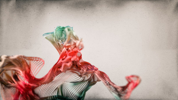 抽象的波浪对象图片下载