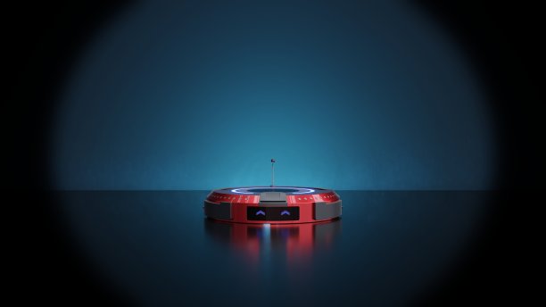 未来的清洁机器人与新技术。图片下载