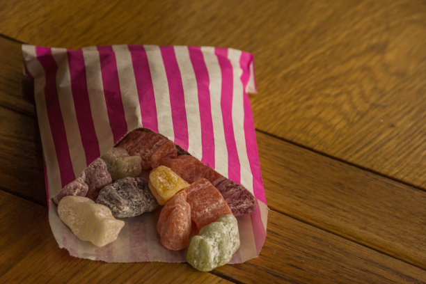 一袋明胶糖图片下载