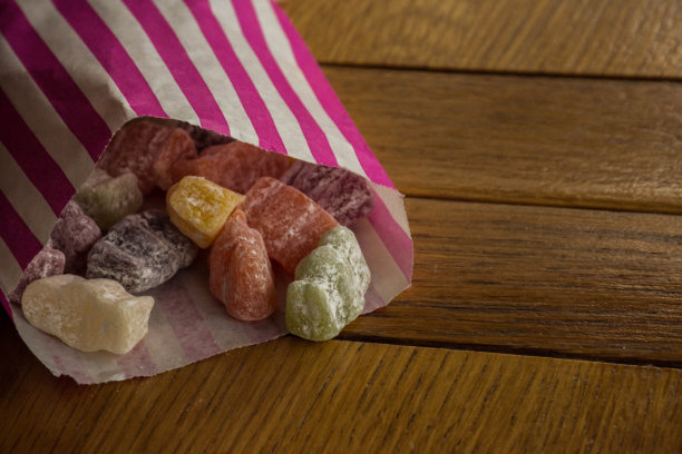 一袋明胶糖图片下载