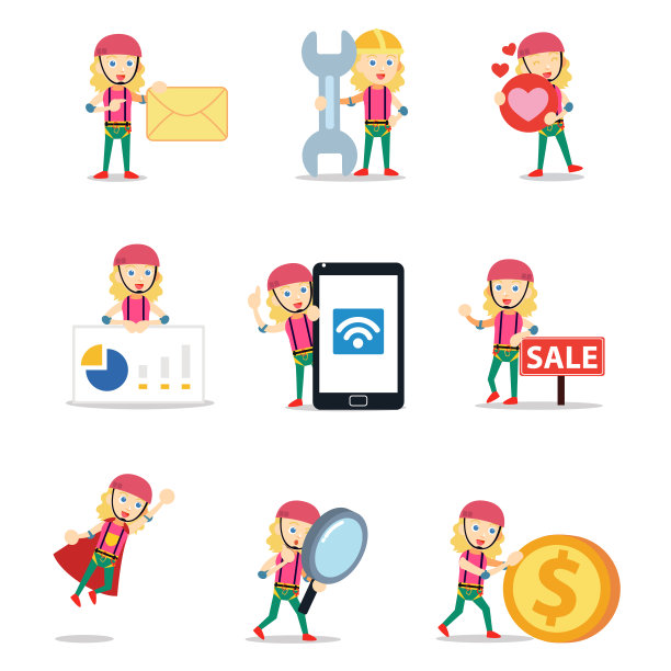 一组性格攀登者女人留下的痕迹图片下载