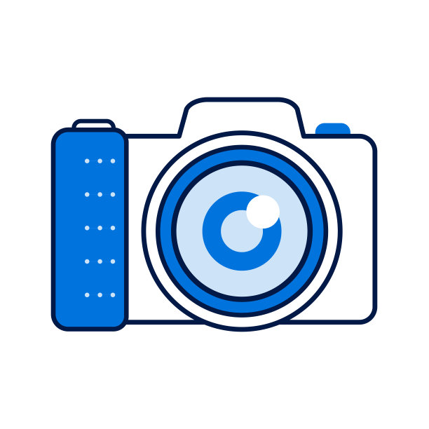 照片相机颜色线图标。照片会话。电子装置。拍照。象形文字用于网页、手机应用、促销。UI UX GUI设计元素。可编辑的中风。图片下载