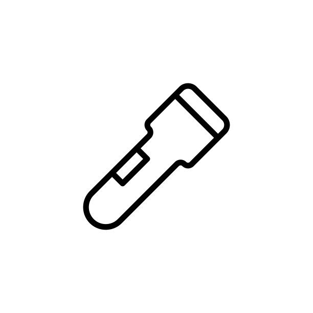 简单的灯笼线图标。图片下载