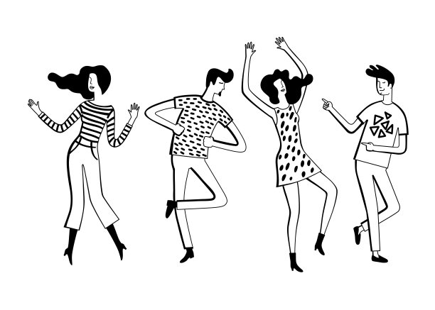 朋友们在玩得开心图片下载