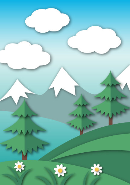 夏天的风景图片下载