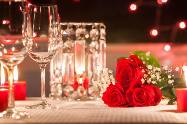 烛光晚餐图片下载