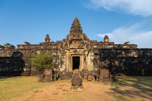 柬埔寨暹粒吴哥窟庙图片下载