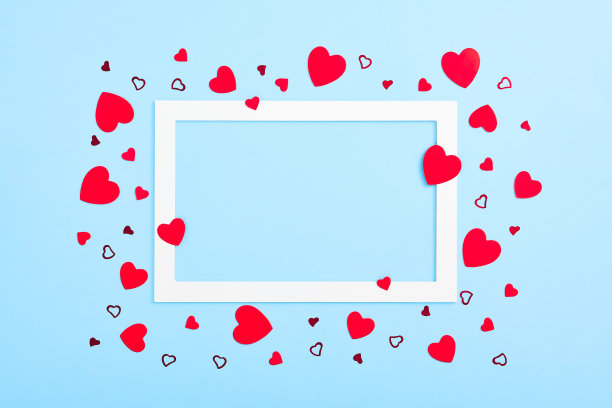 情人节节日相框图片下载