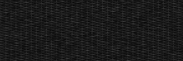 黑色篮子编织无缝纹理，长背景，3d插图图片下载