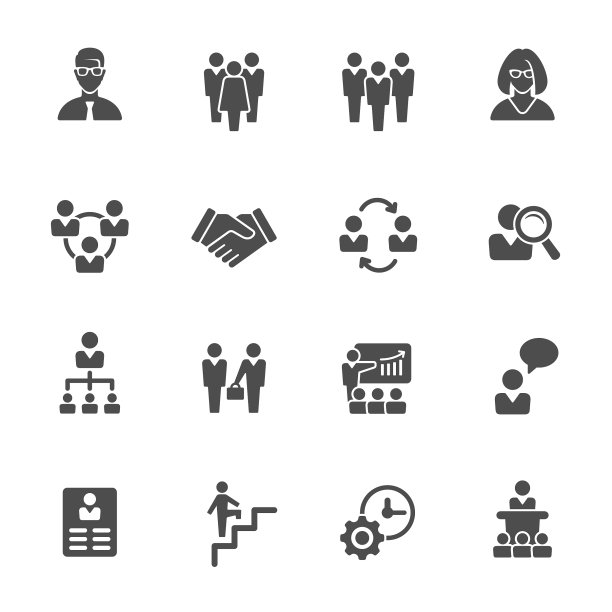 企业管理图标图片下载