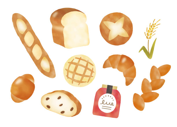 面包和果酱图片下载