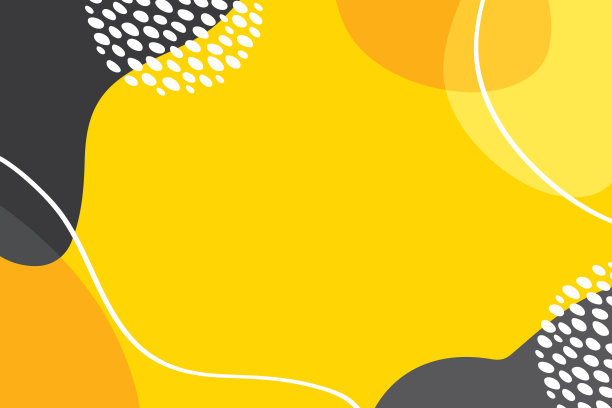 彩色流体形状抽象背景。素材图片