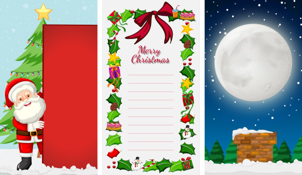 背景模板与圣诞主题图片下载