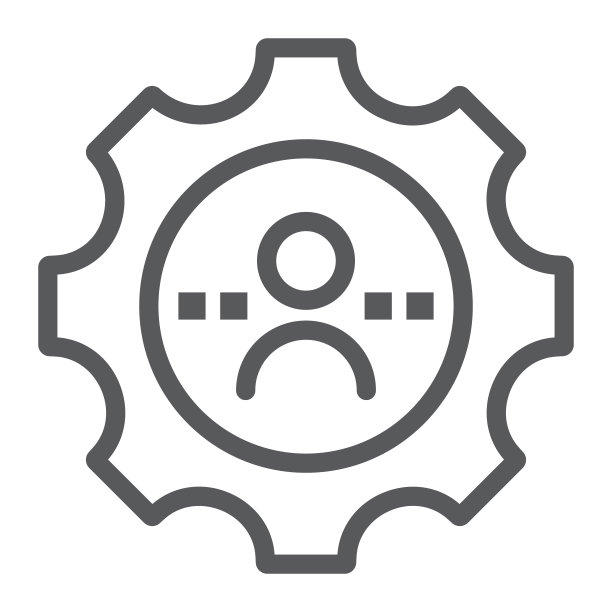 技能线图标，业务和人，领导标志，矢量图形，在白色背景上的线性模式，eps 10。图片下载