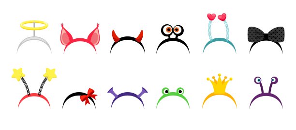 照相亭发夹图片下载