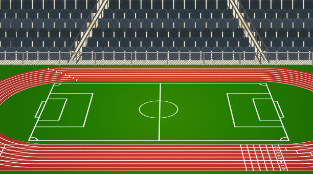 足球场和体育场的背景场景图片下载