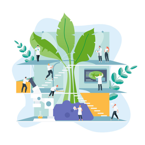 科学实验室人员病媒素材图片