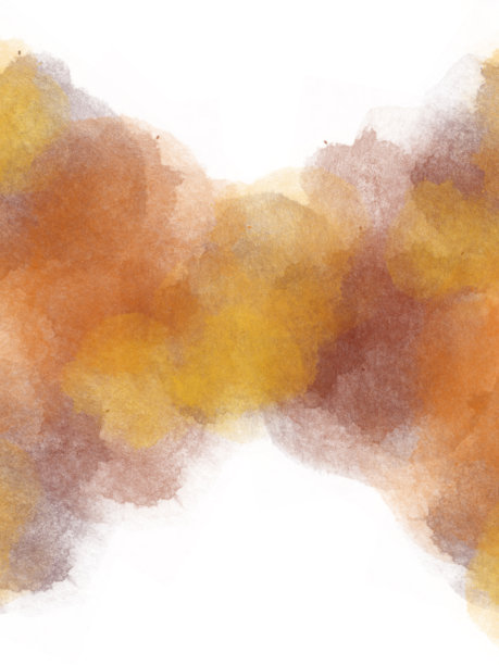 红色和黄色抽象鲜艳的水彩。纹理设计，照片叠加，文本。图片下载