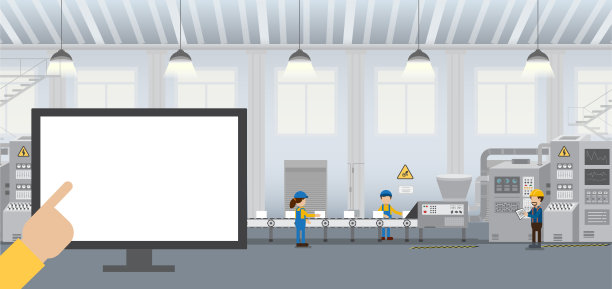 监控工厂生产线图片下载