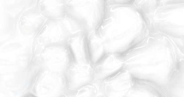 液体抽象白色背景。平滑光滑的纹理3D渲染图片下载