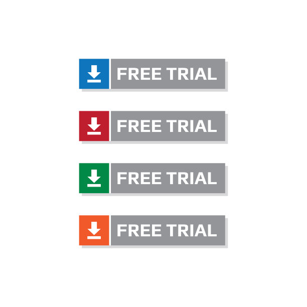 免费试用按钮贴纸下载图片下载