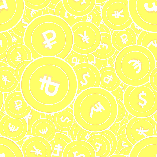 国际货币金币无缝贴合图片下载