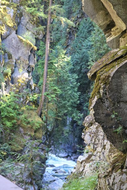 Coquihalla峡谷省级公园的Nicolum河图片下载