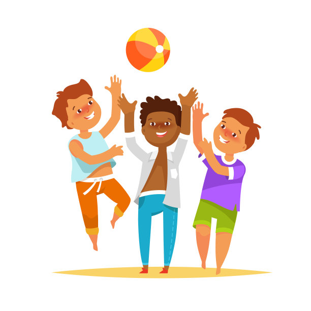 快乐的童年概念素材图片