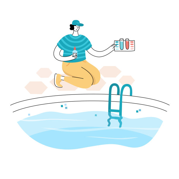 游泳池维护图片下载