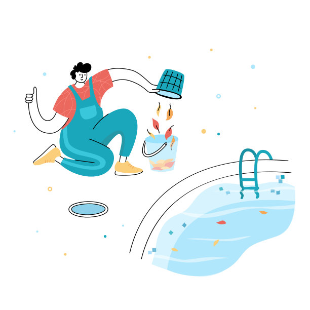 游泳池维护图片下载