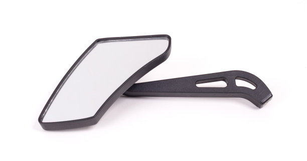 摩托车镜孤立在白色的背景图片下载