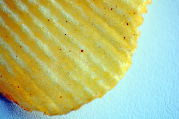 土豆片的特写图片下载