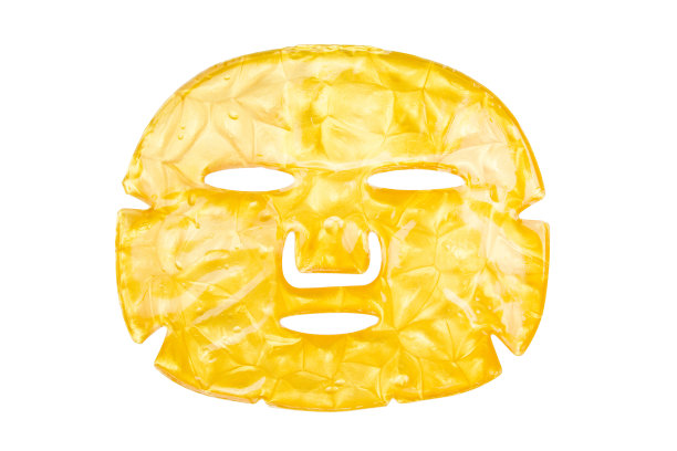 化妆面膜孤立在白色背景图片下载